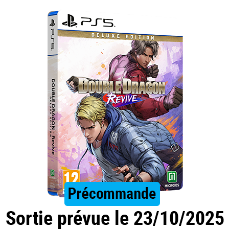 DOUBLE DRAGON REVIVE Microids code EAN 3614707945655 