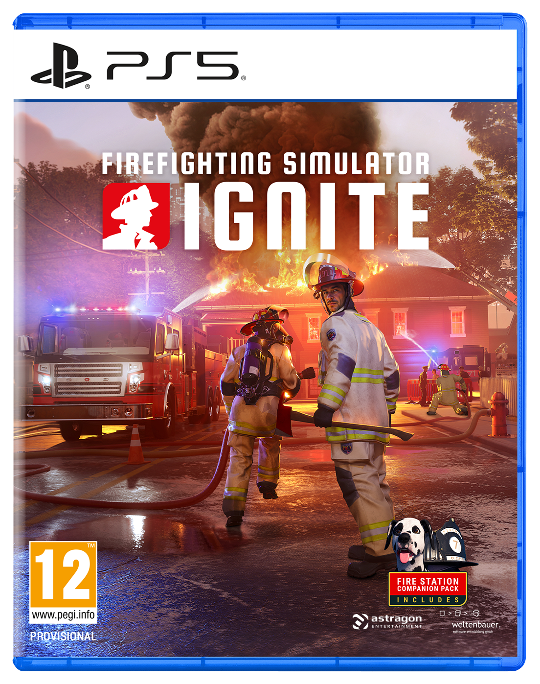 FIREFIGHTING SIMULATOR IGNITE Astragon Entertainment code EAN 3614707945662 