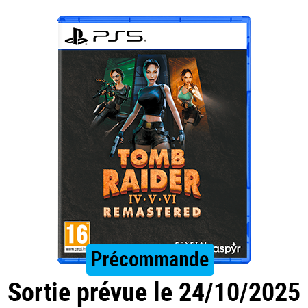 TOMB RAIDER IV.V.VI REMASTERED Aspyr - Crystal Dynamics code EAN 3614707945686 