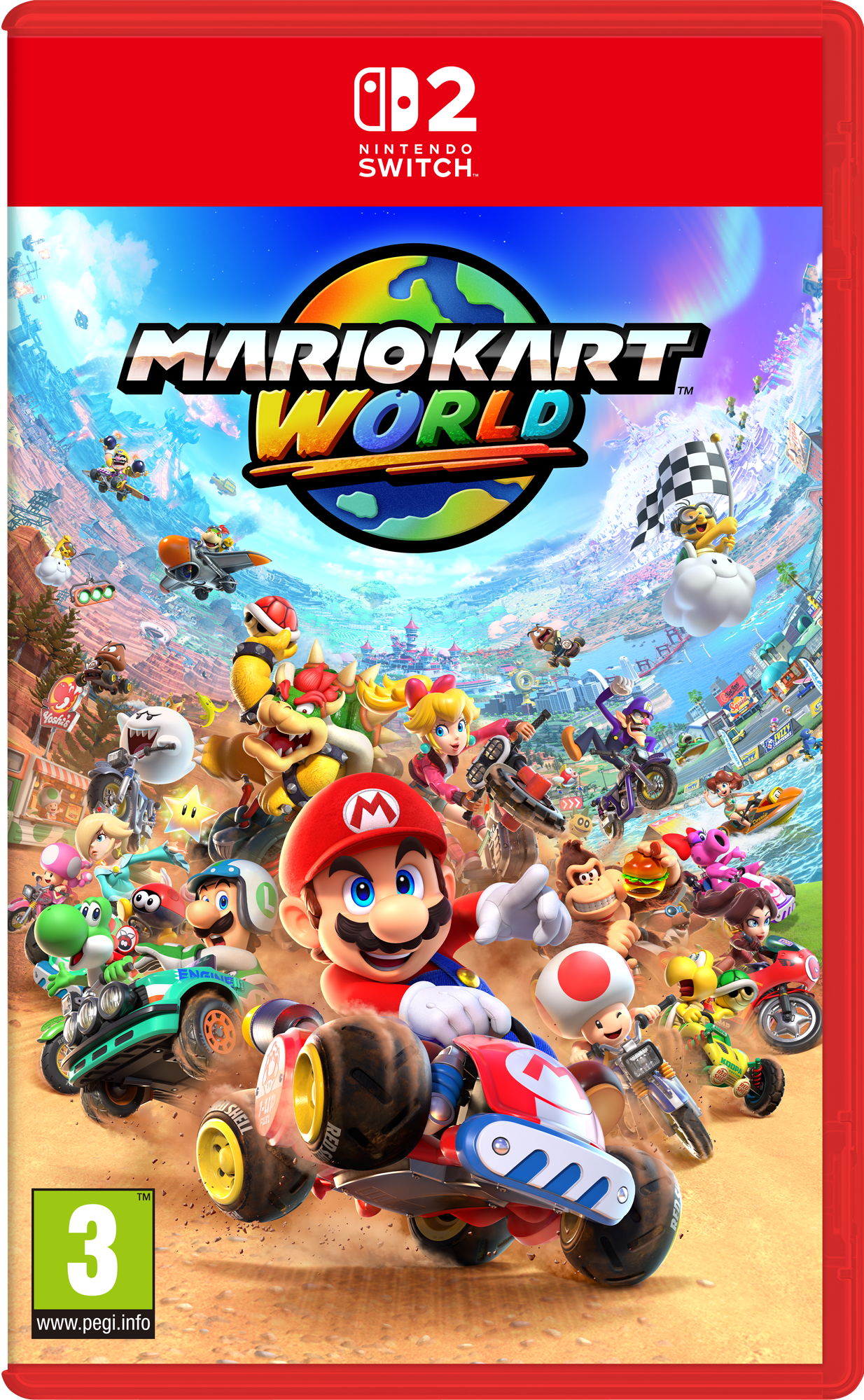MARIO KART WORLD SWITCH 2 Nintendo code EAN 3614707945761 