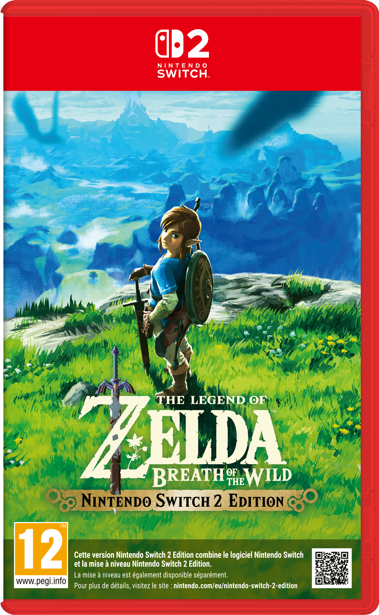 SÉLECTION DE JEUX ZELDA SWITCH 2 NINTENDO code EAN 3614707945822 