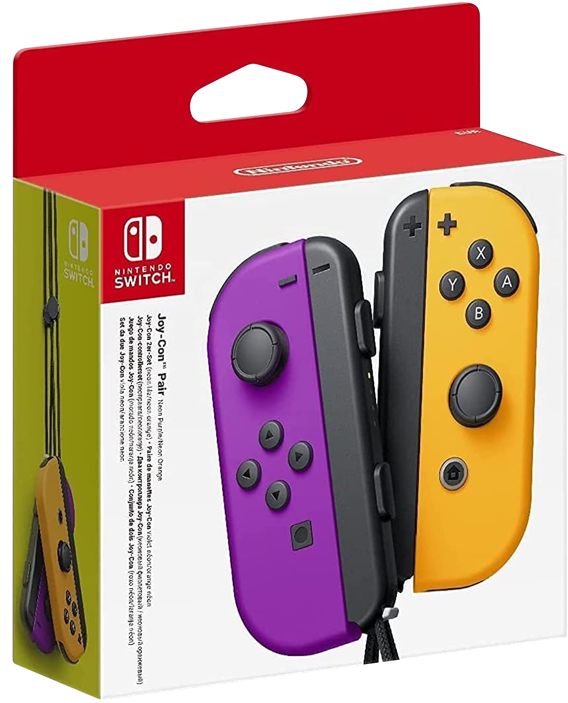 PAIRE DE MANETTES JOY-CON SWITCH NINTENDO code EAN 3614707945846 