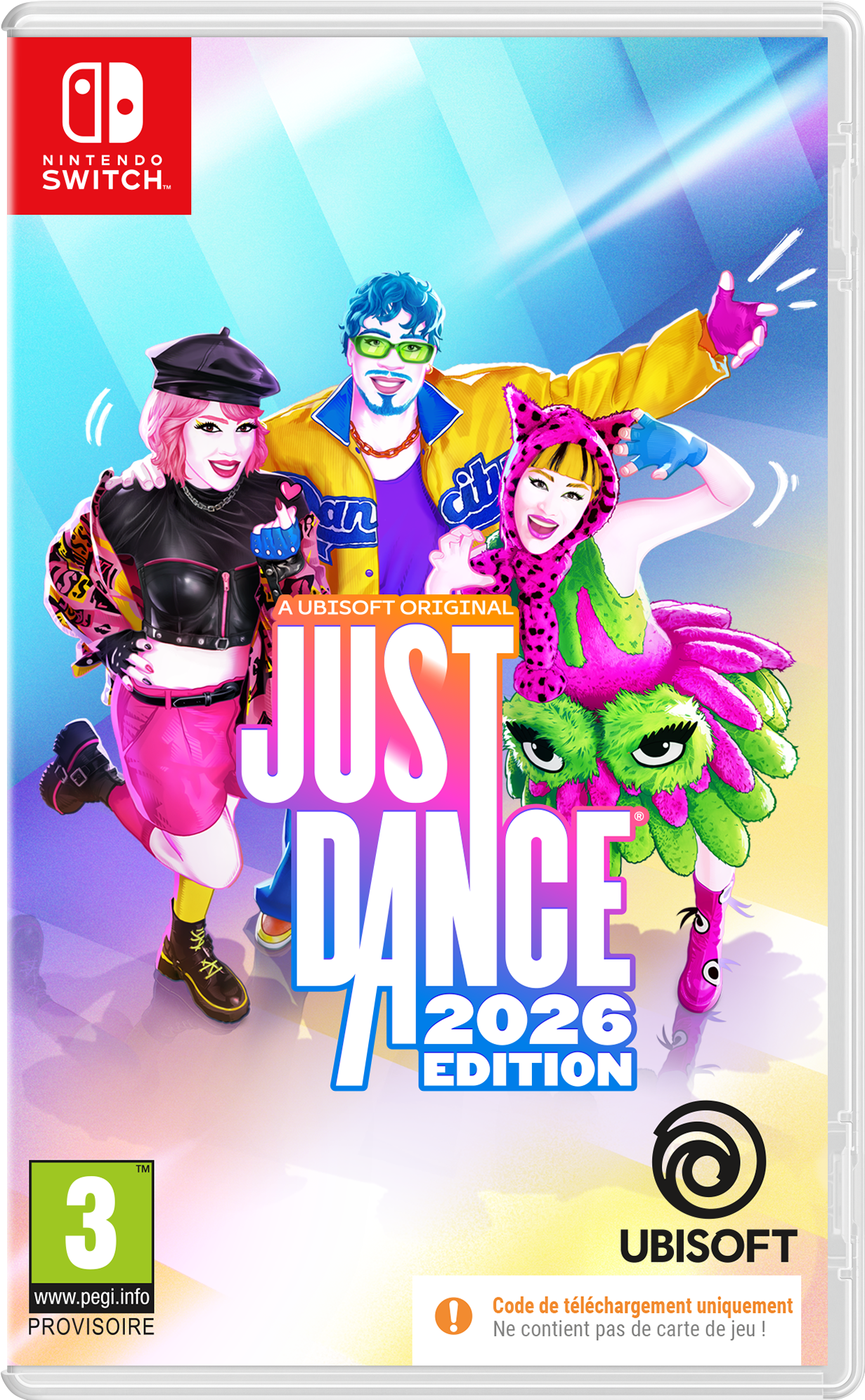 JUST DANCE 2026 SWITCH Ubisoft code EAN 3614707945907 