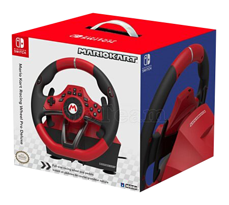 VOLANT MARIO KART RACING WHEEL PRO DELUXE Hor code EAN 3614707946041 