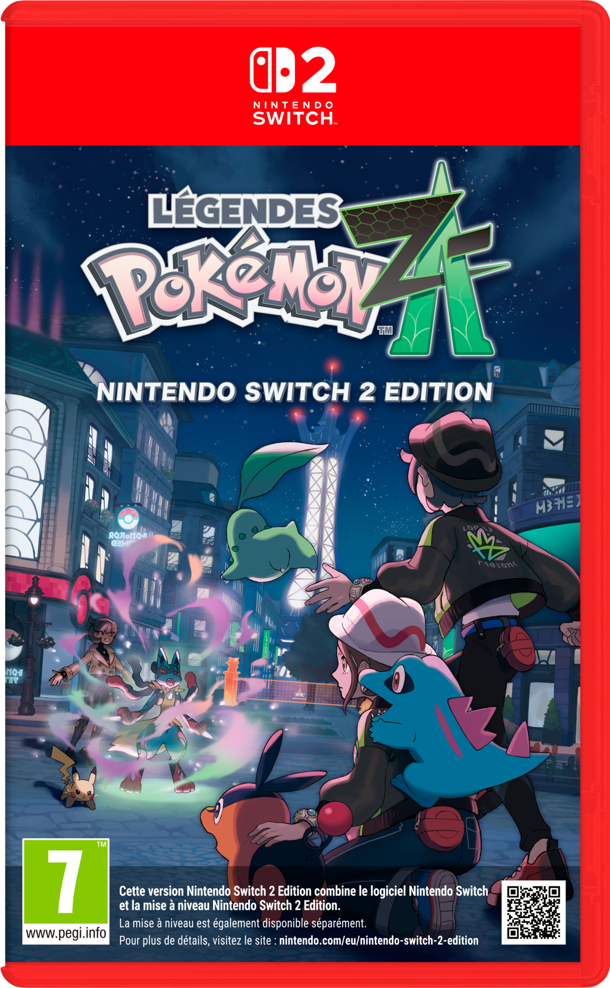  LÉGENDES POKÉMON : Z-A  code EAN 3614707949974 