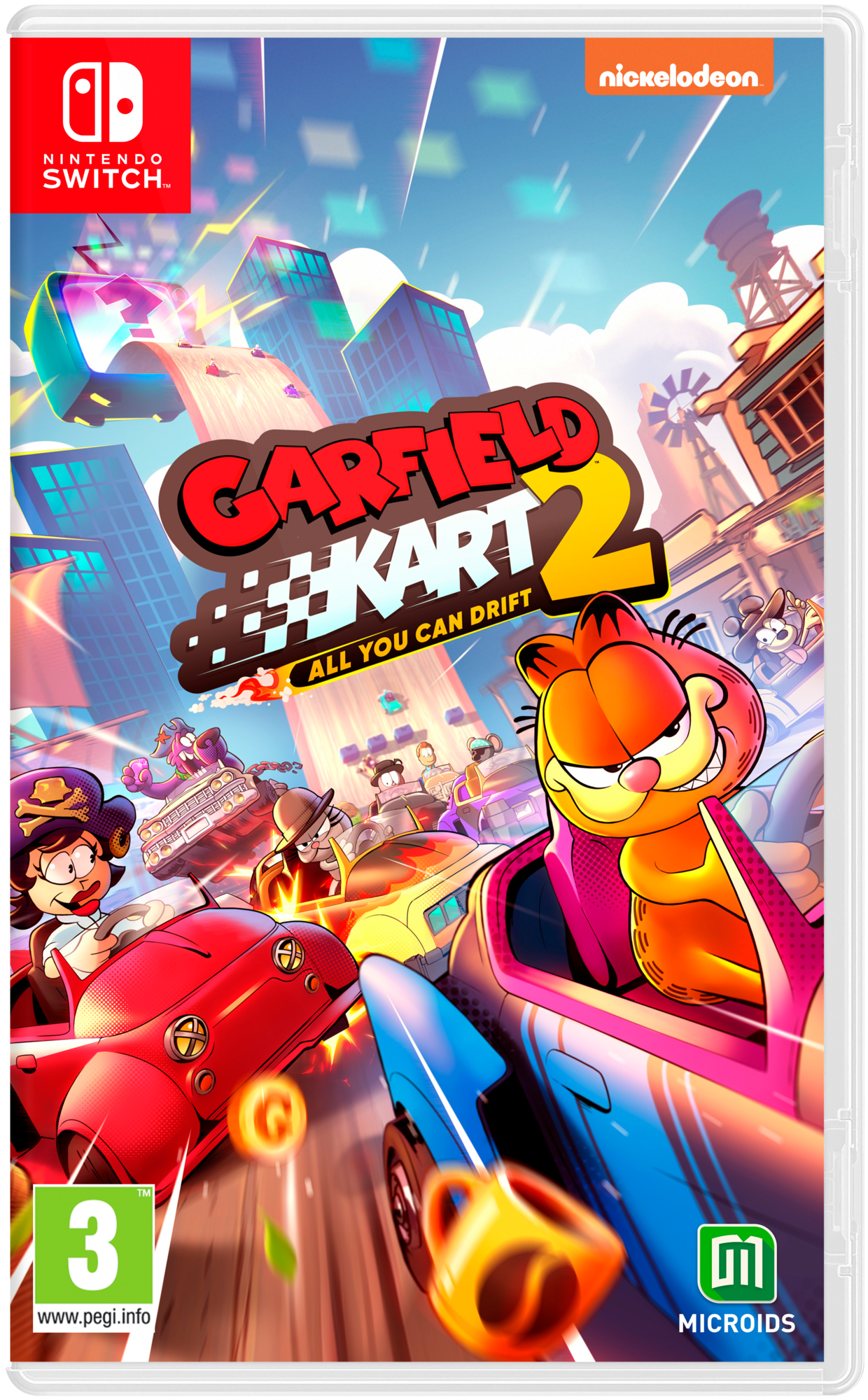  GARFIELD KART 2 ALL YOU CAN DRIFT code EAN 3614707950109 