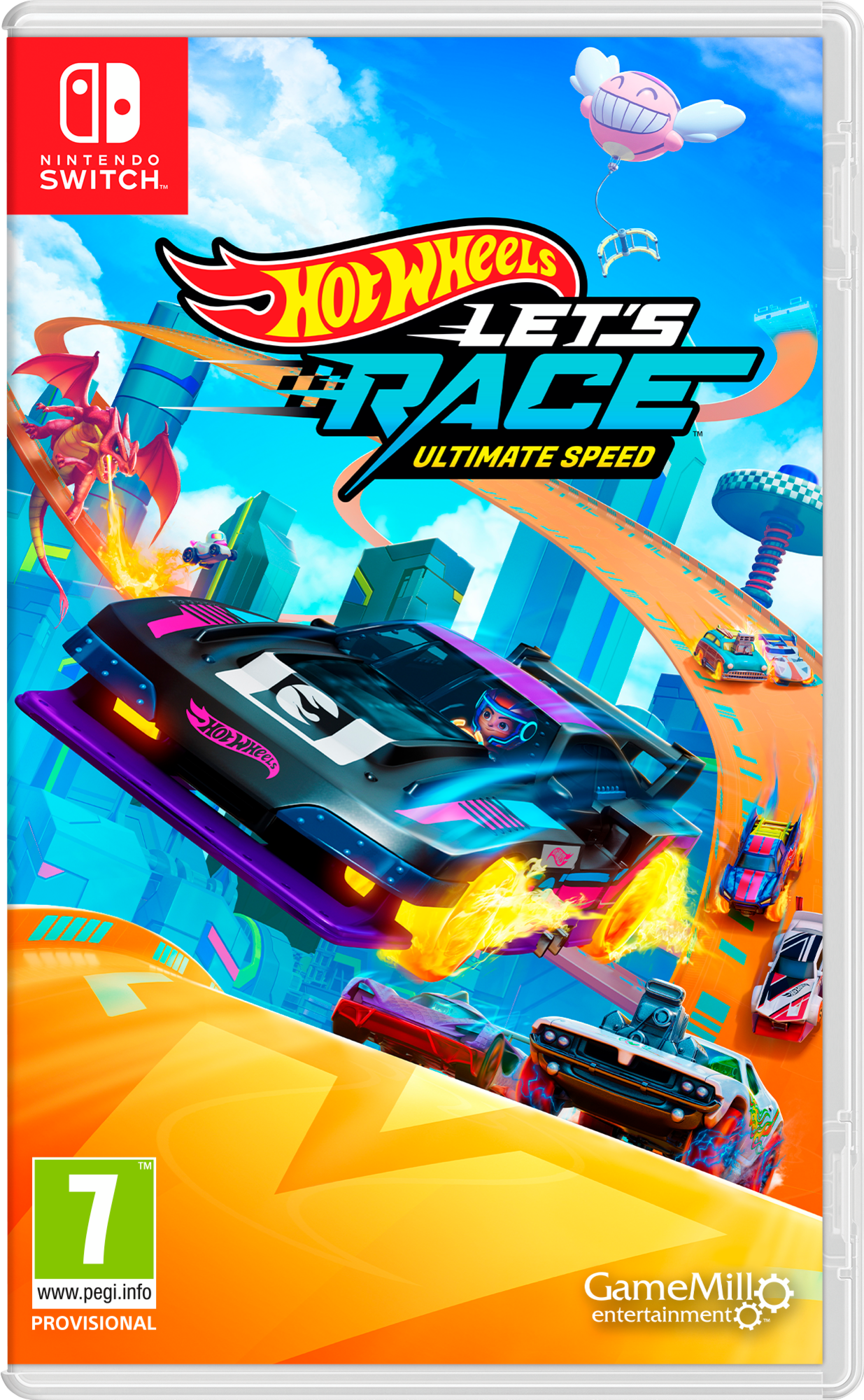  HOT WHEELS : LET'S RACE ULTIMATE SPEED OU GABBY ET LA MAISON MAGIQUE : C'EST LA FÊTE SWITCH code EAN 3614707950154 