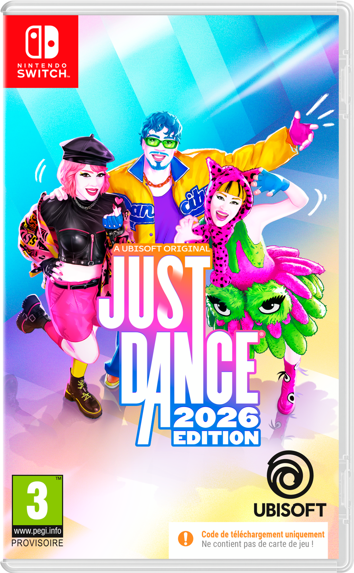  JUST DANCE 2026 SWITCH code EAN 3614707950161 