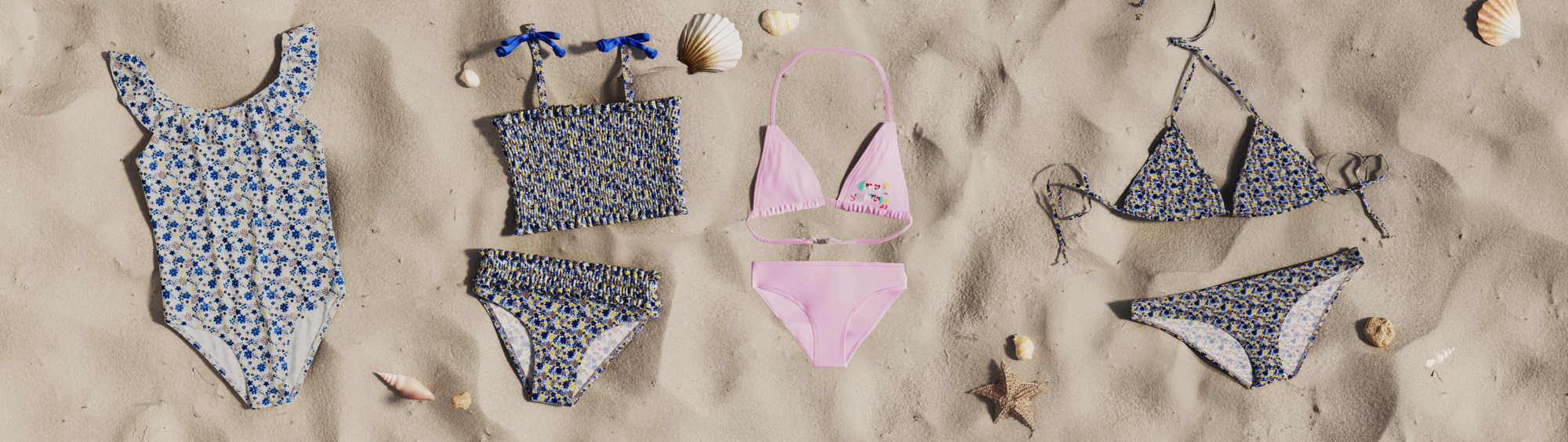 MAILLOT DE BAIN 1 OU 2 PIECES FILLE