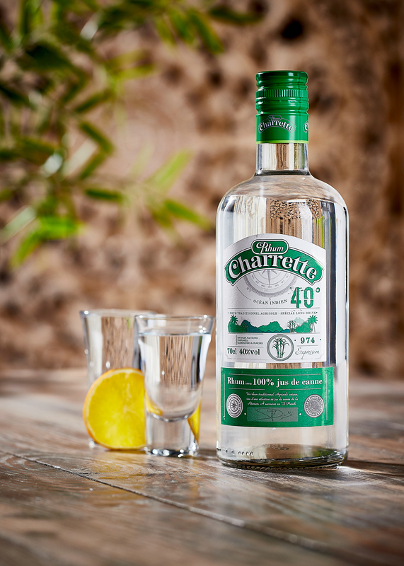 RHUM BLANC AGRICOLE LES INÉDITS Charrette