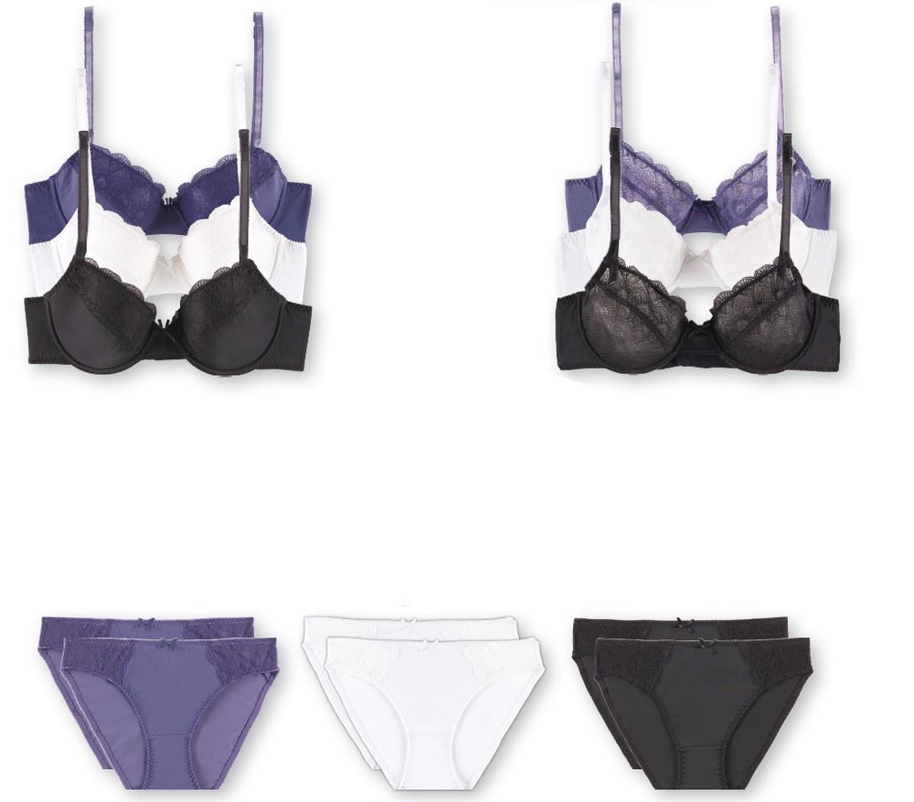 SOUTIEN GORGE ARMATURES OU PADDÉ OU LOT DE 2 SLIPS