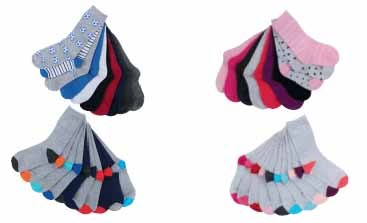 LOT DE 10 PAIRES DE CHAUSSETTES ENFANT