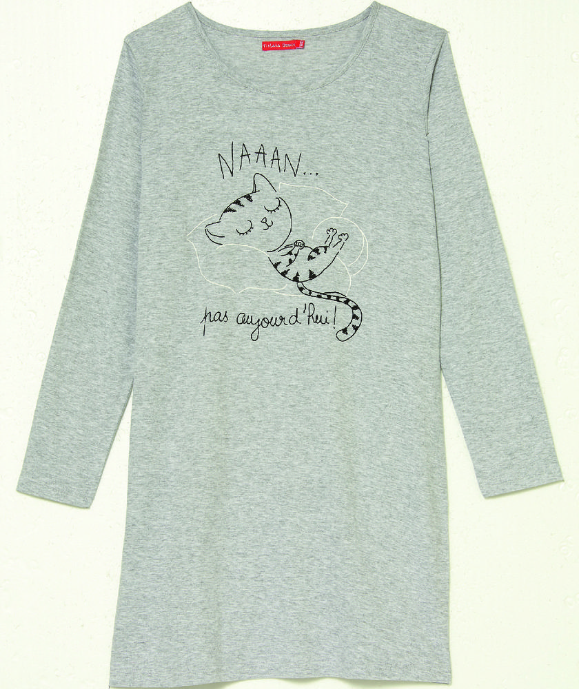 BIG T-SHIRT NUIT FEMME