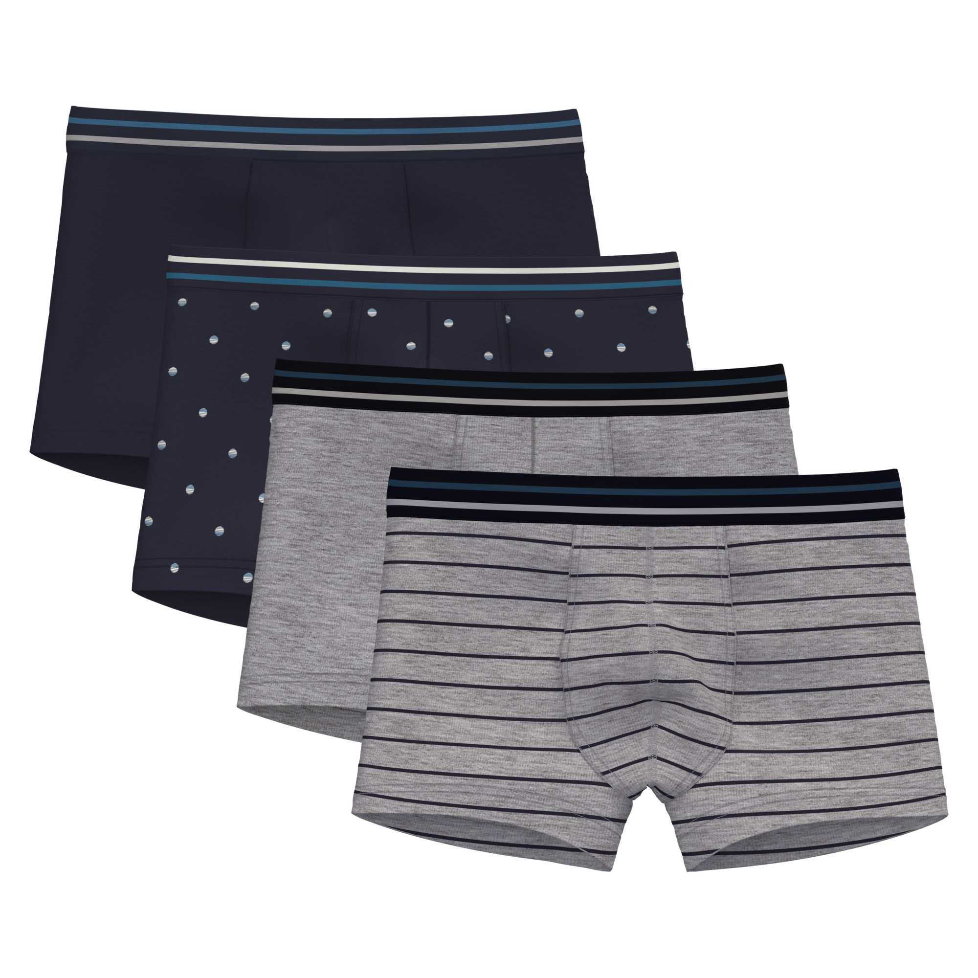 LOT DE 4 BOXERS HOMME