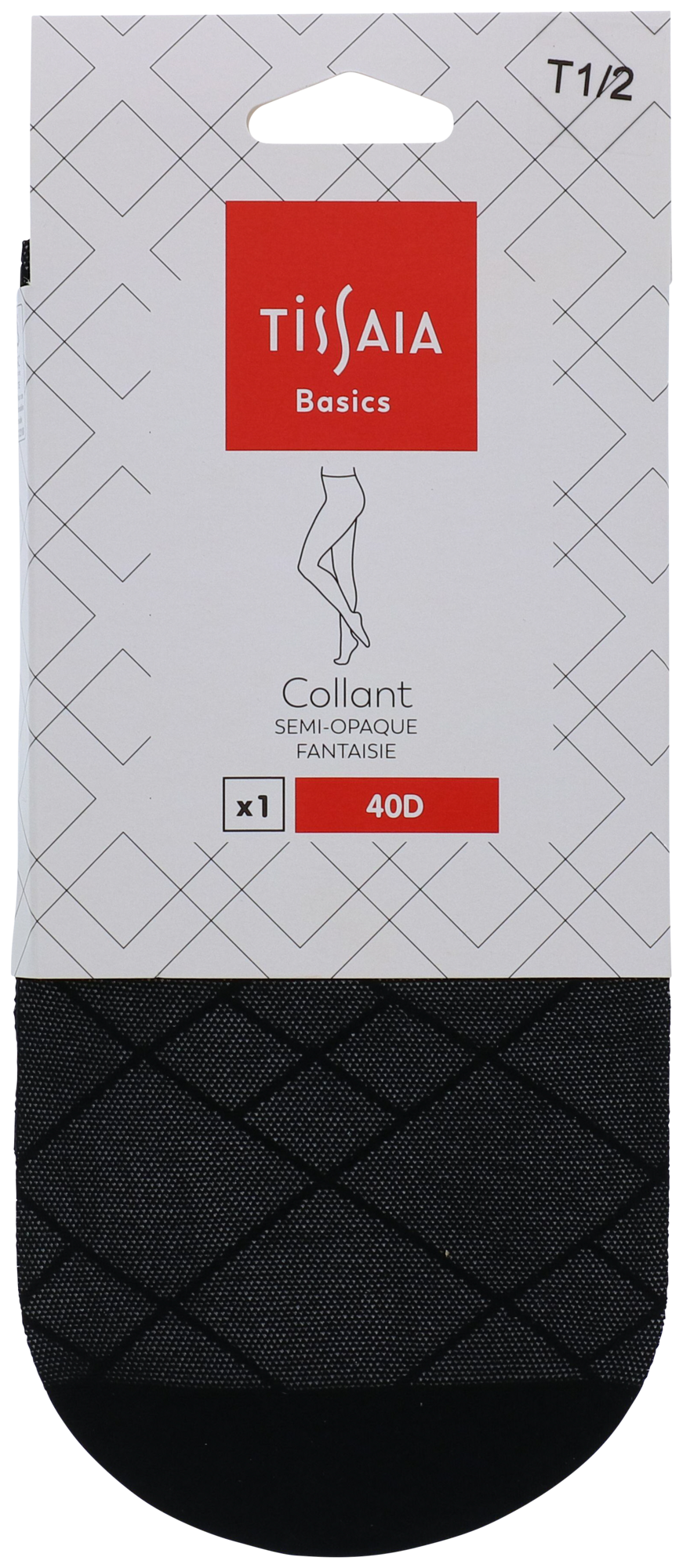 TISSAIA BASICS COLLANT SEMI-OPAQUE FANTAISIE X1 code EAN 3614907458313 