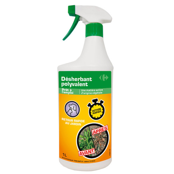 Désherbant polyvalent prêt à l'emploi 3615004304855 CARREFOUR