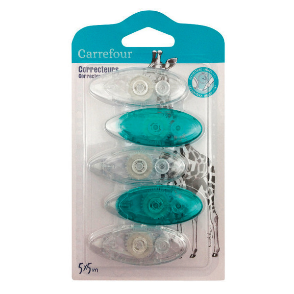 carrefour 5 souris de correction  code EAN 3615004401172 