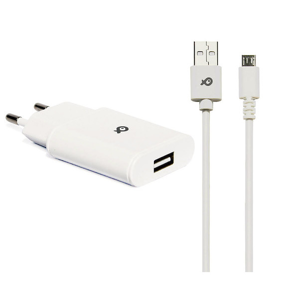 Chargeur secteur + Câble micro USB 1m