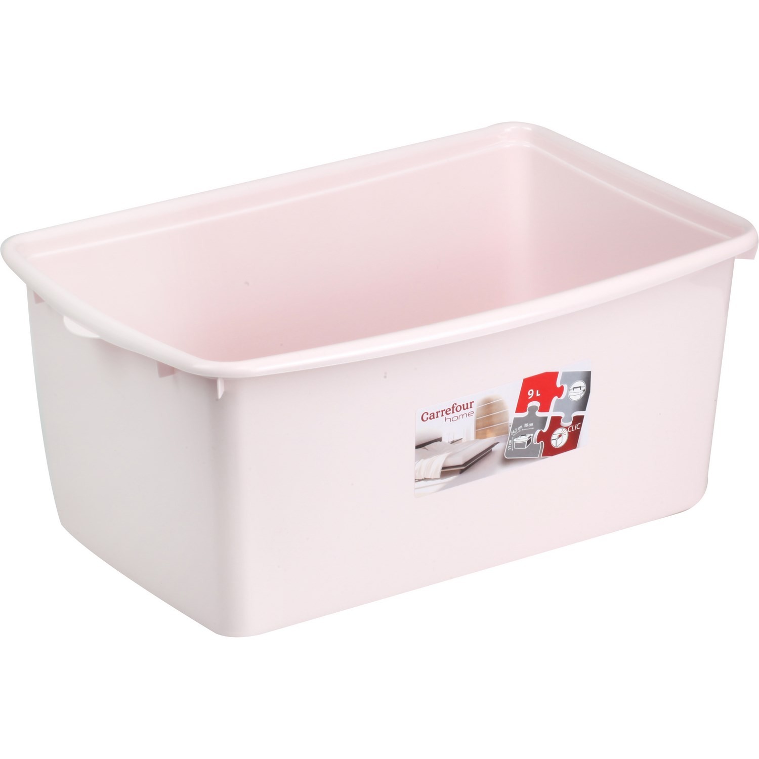 Corps boite 9L rose CARREFOUR HOME