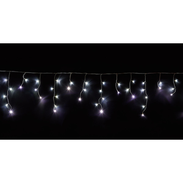 Guirlande stalactite animée LED.
