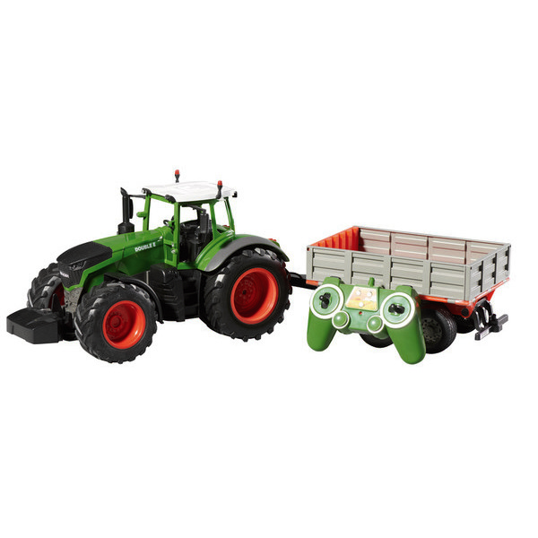 Tracteur radiocommandé avec remorque 1/16ème