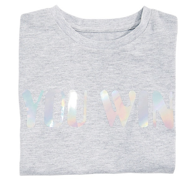 T-SHIRT IMPRIMÉ HOLOGRAMME