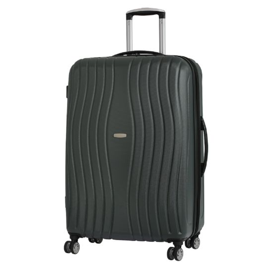 CARREFOUR Valise 4 roues doubles ABS extensible...