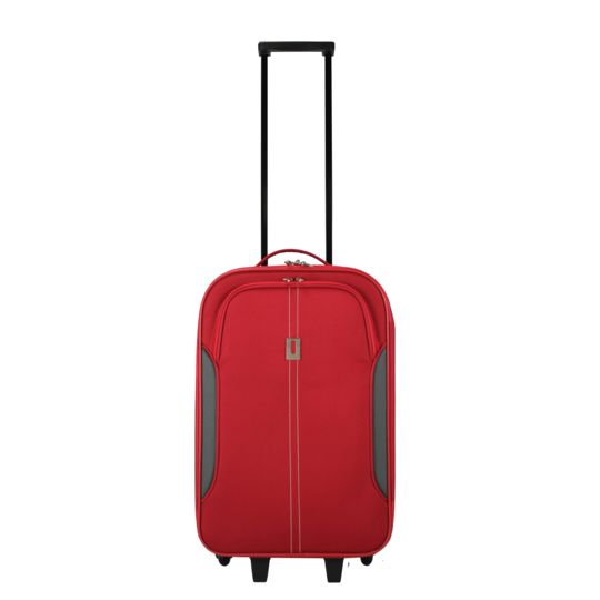  CARREFOUR Valise rouge 57cm 2 roues destination CARREFOUR  3615005608860