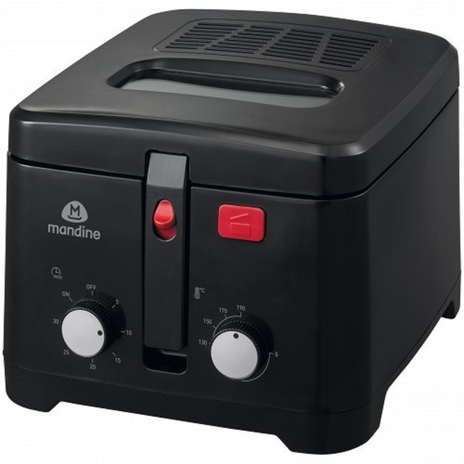 MANDINE Friteuse électrique - MDF25A-18 - Noir