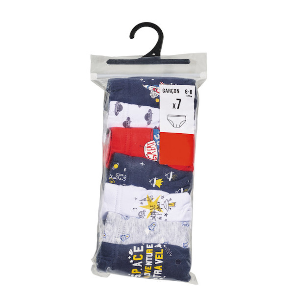 LOT DE 7 SLIPS OU 7 CULOTTES