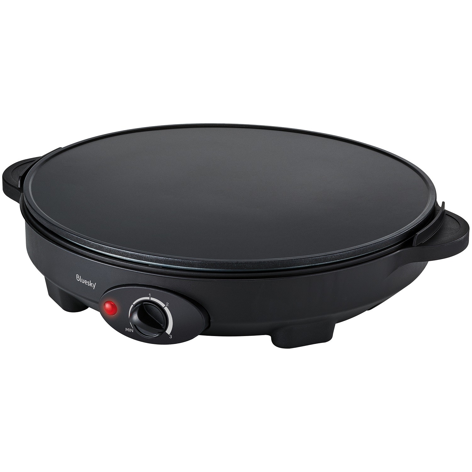 Crêpière électrique revêtement anti-adhésif BLU...