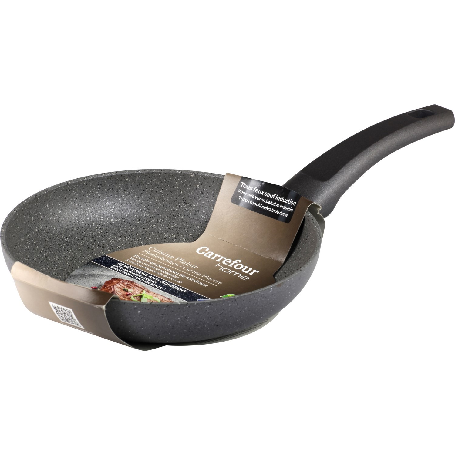 Poêle effet pierre D.20 cm CARREFOUR HOME