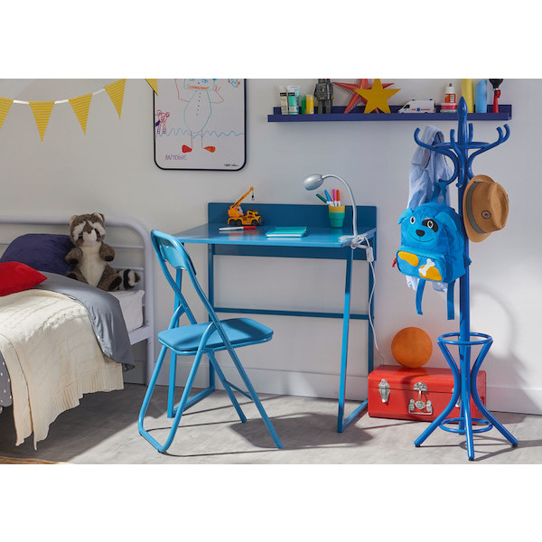 Bureau enfant bleu