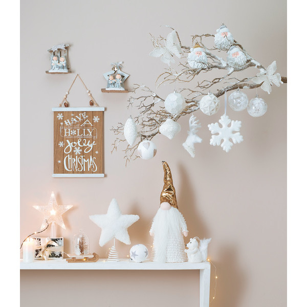 Décoration crèche.
