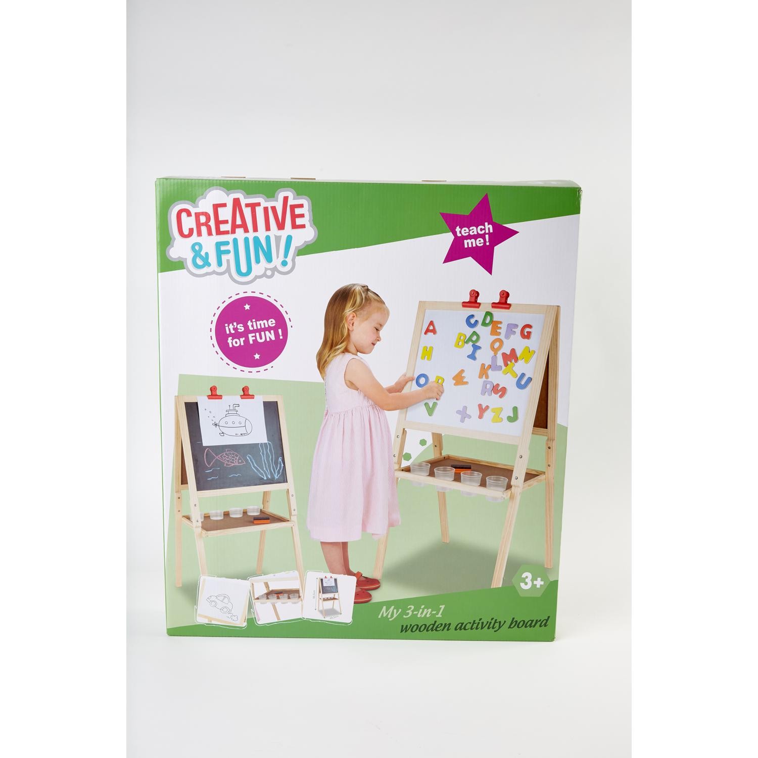 CREATIVE & FUN Mon tableau double face Tableau double face CREATIVE & FUN code EAN 3616180404100 