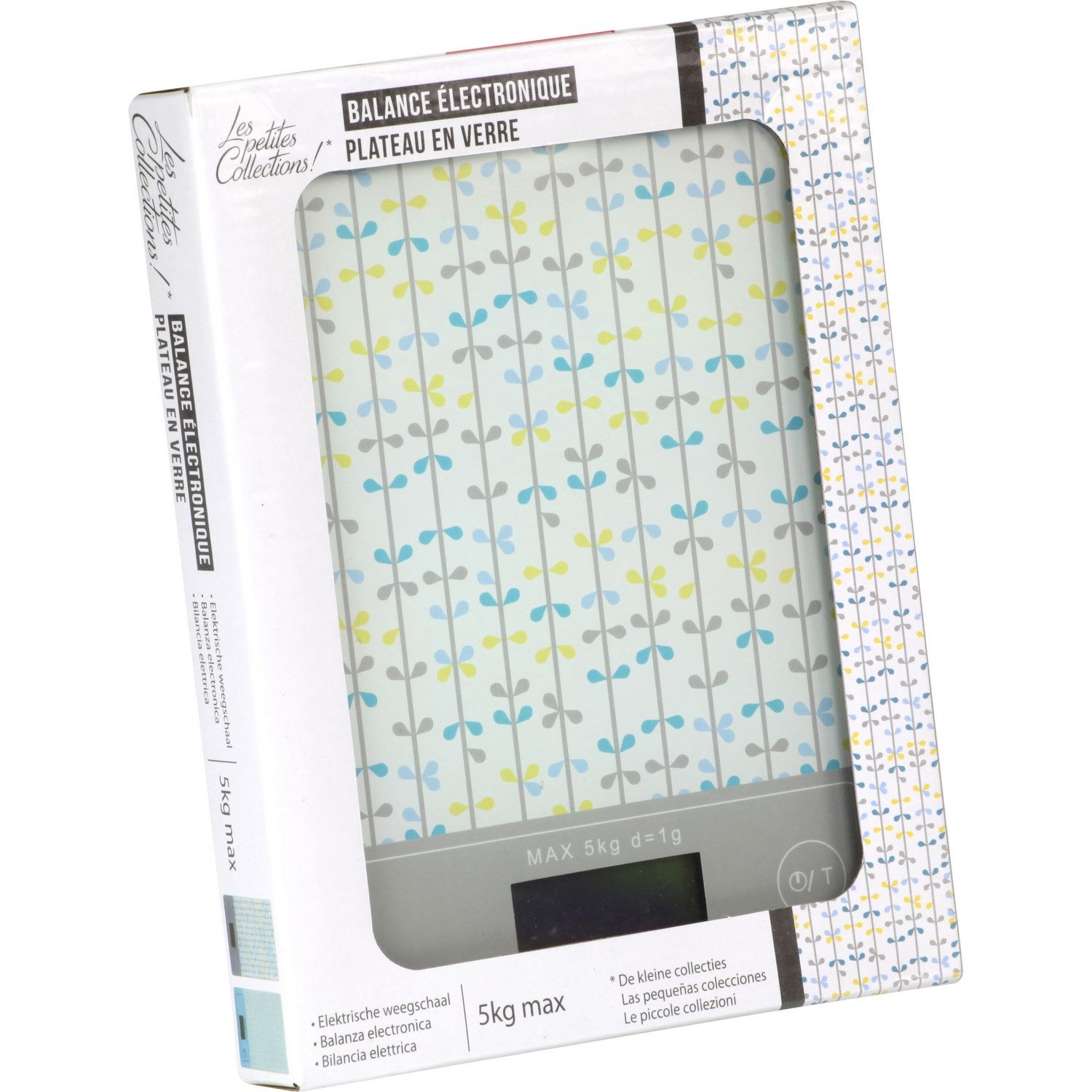 Balance de cuisine électronique coloris assortis 