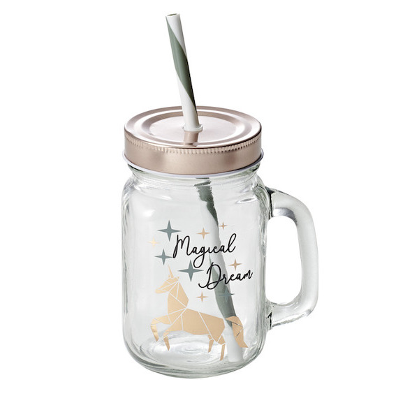 Drinking Jar Licorne