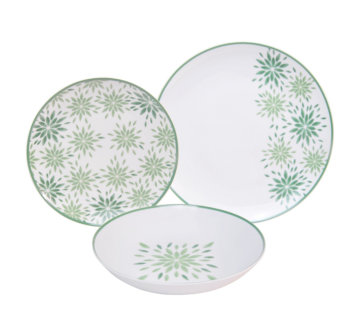 Service en porcelaine de 18 pièces CARREFOUR HOME