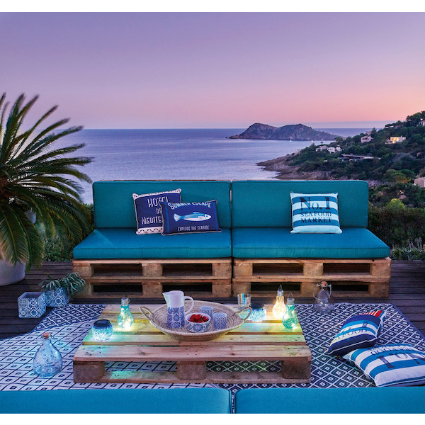 Lot de 2 coussins palette