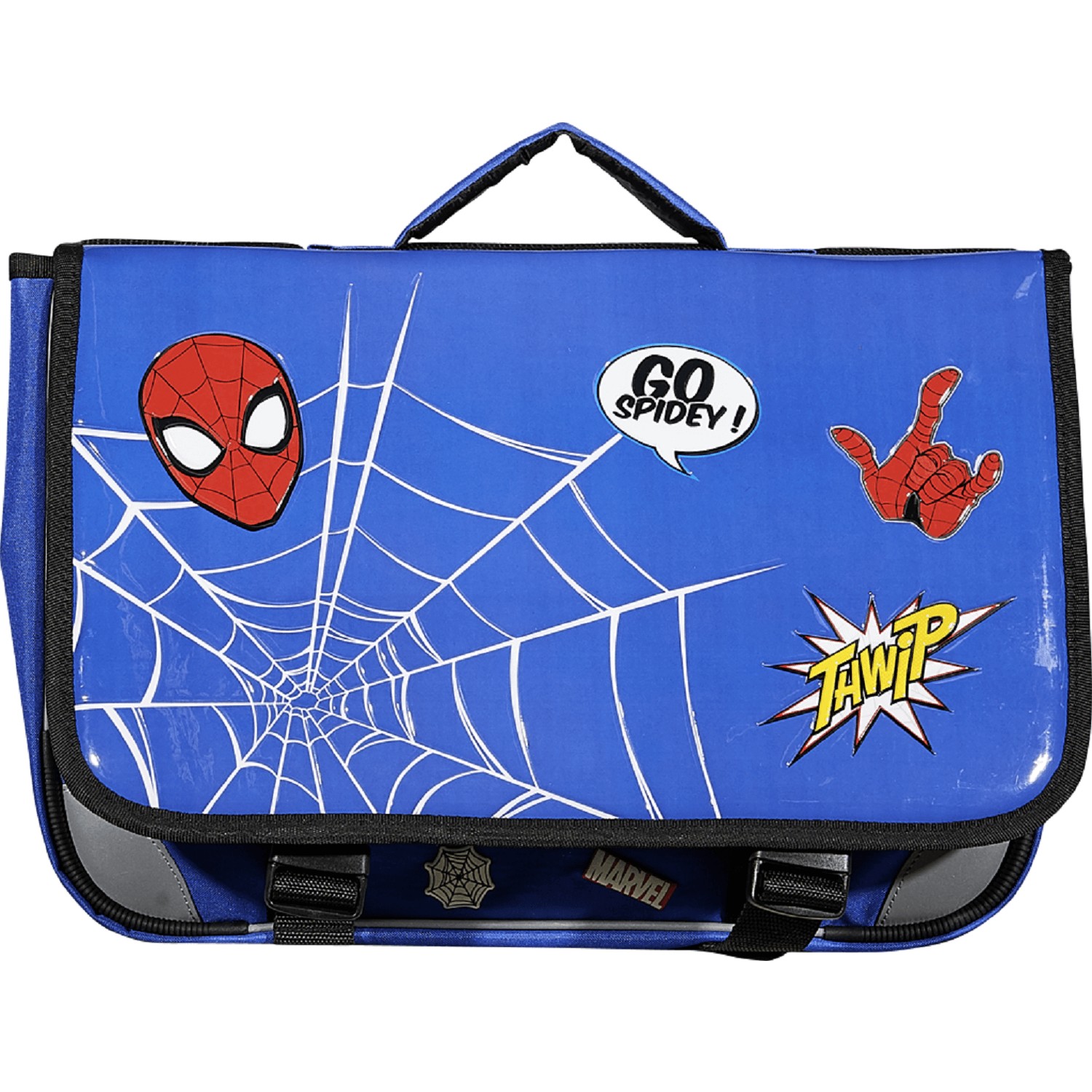 Cartable 1 compartiment noir SPIDERMAN