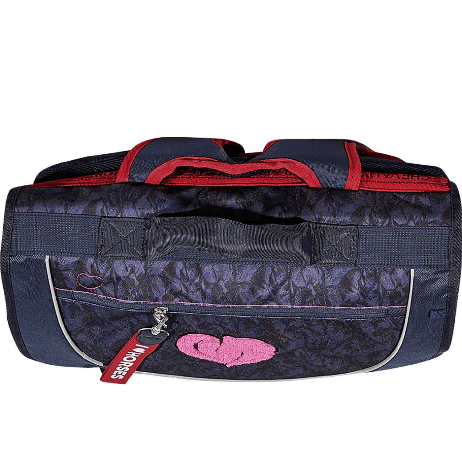 Cartable 1 compartiment gris HORSELOVE