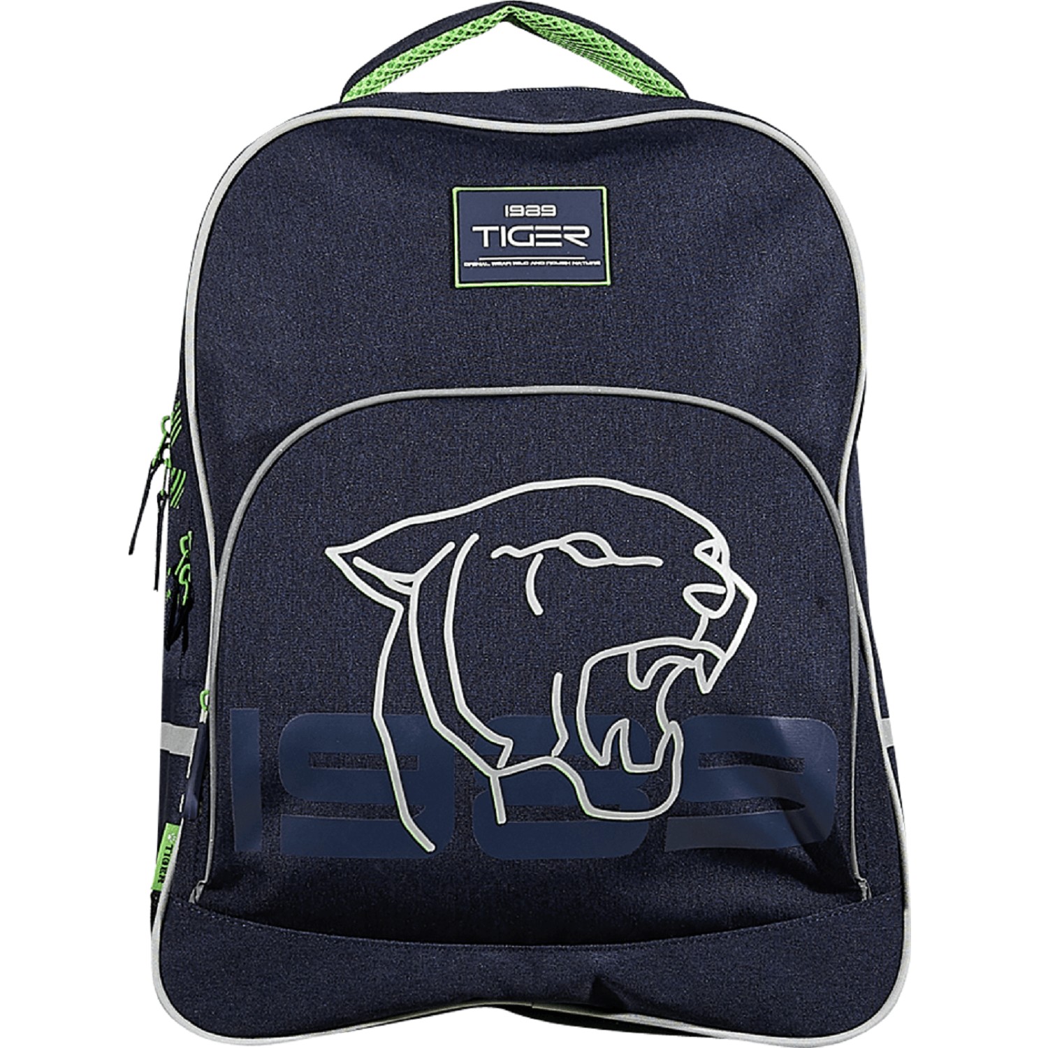 Sac à dos 2 compartiments noir TIGER