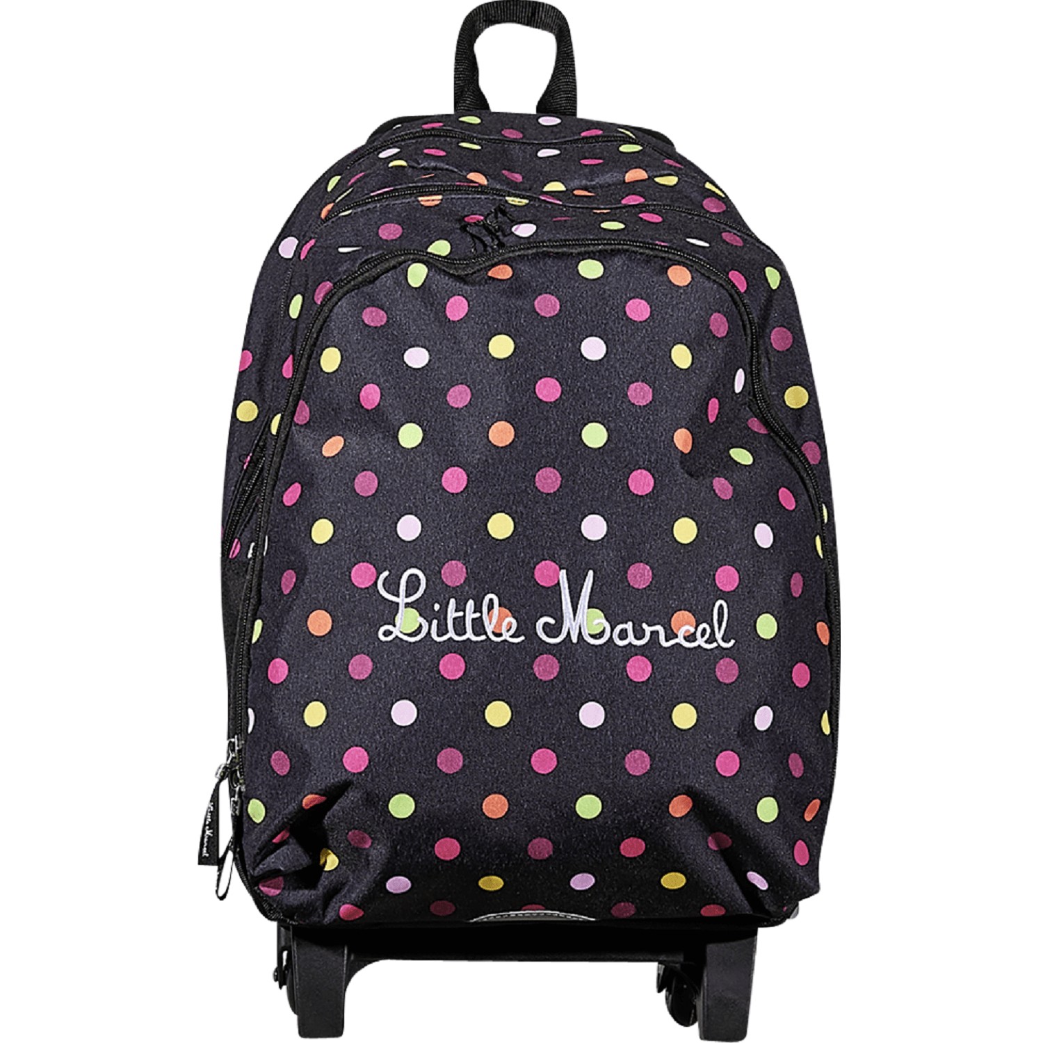 Sac à dos à roulettes 2 compartiments bleu LITT...