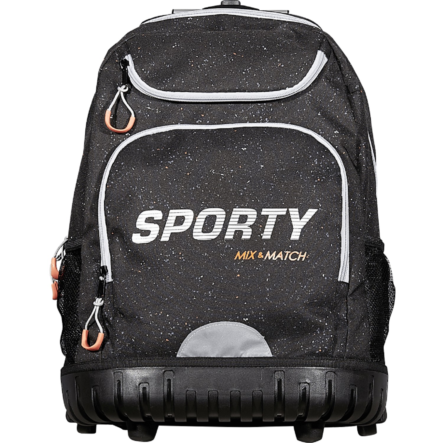 Sac à dos à roulettes 38 cm bleu BOTTOM