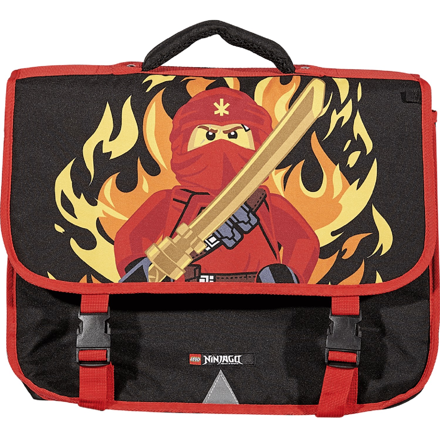 Cartable 1 compartiment bleu LEGO