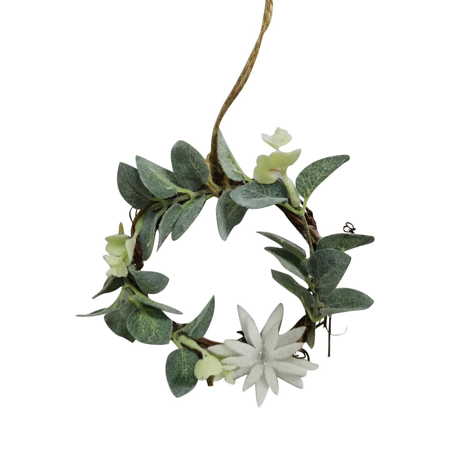 Flocon blanc en bois CARREFOUR