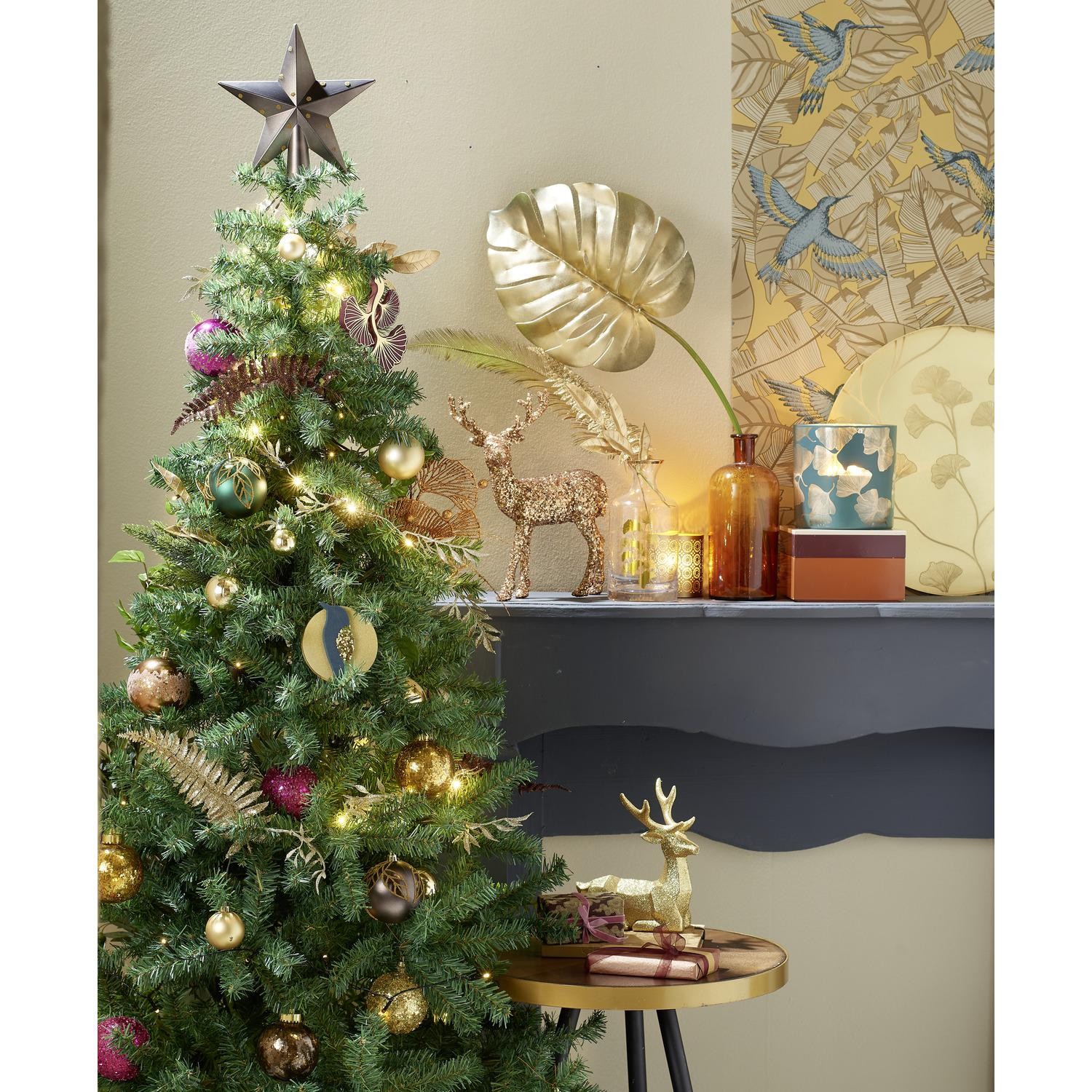 Décoration cercle et colibri CARREFOUR