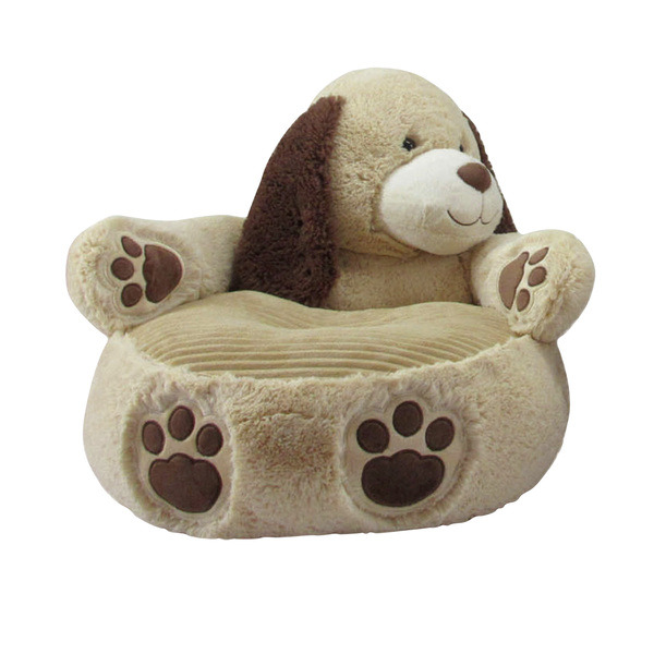 Mon fauteuil peluche chien