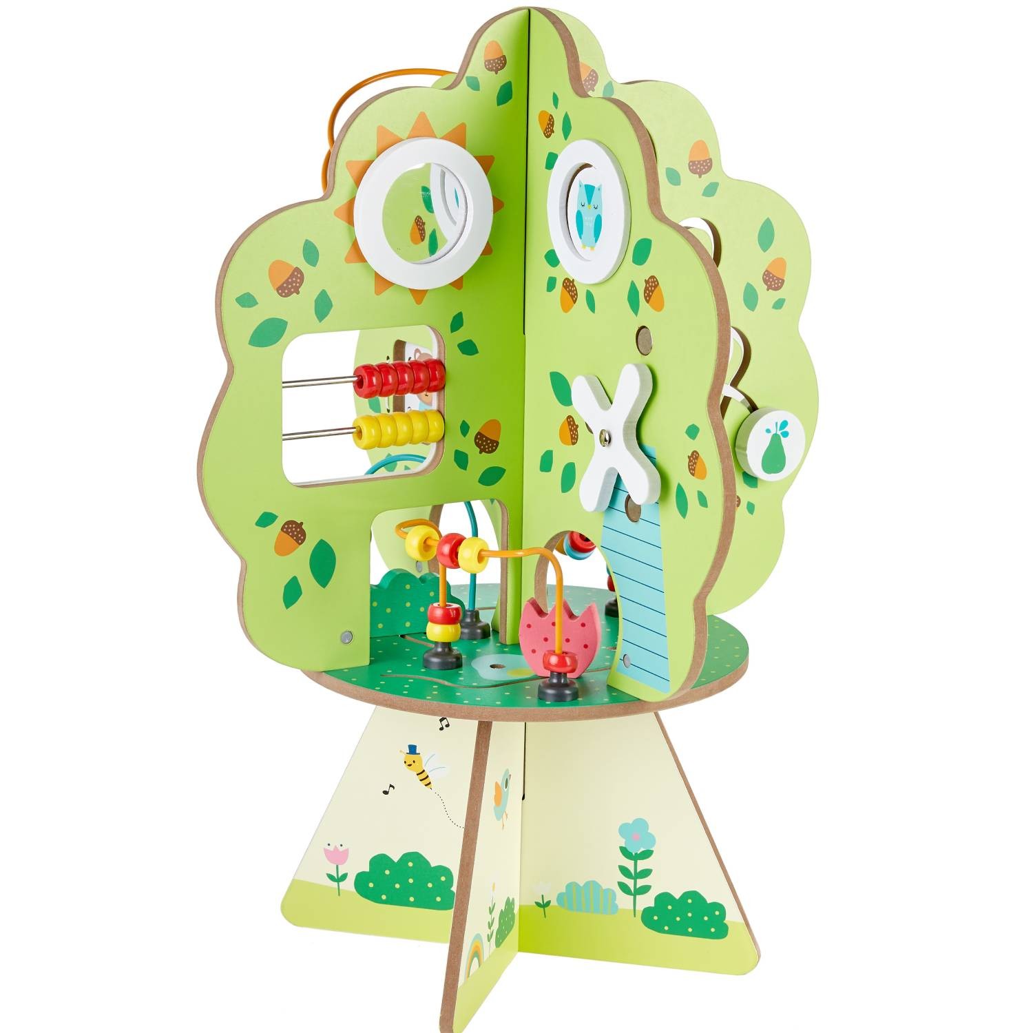 Jouet bois CARREFOUR WOODEN Mon arbre d'activit...