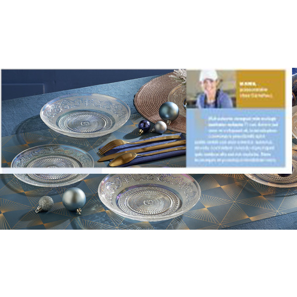 Service vaisselle  18 pièces 3616182010736 Baroque